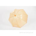 23" 8 Ribs Kids Parasol Umbrellas Dome Transparent Yellow F
